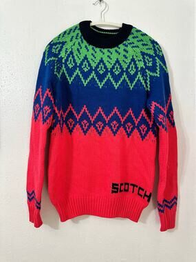 Scotch and Soda Monsanto Fair Isle sweater M
